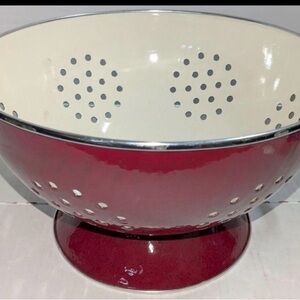 Paula Dean Enamel on steel Quart Colander